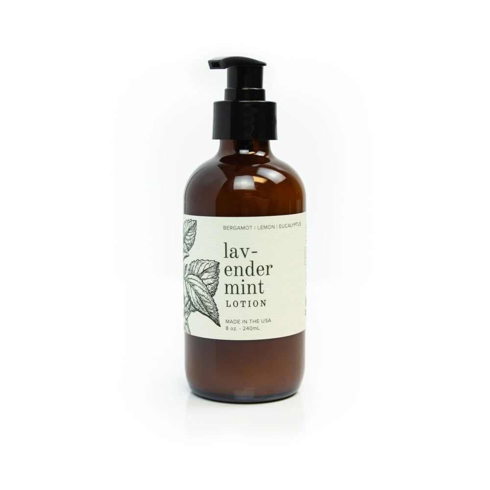 Lavender Mint Body Lotion by Broken Top Brands - hydrating 8 oz lotion