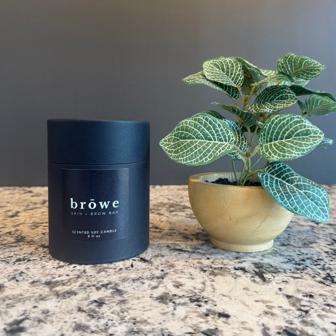 Brōwe Custom Boxed Candle