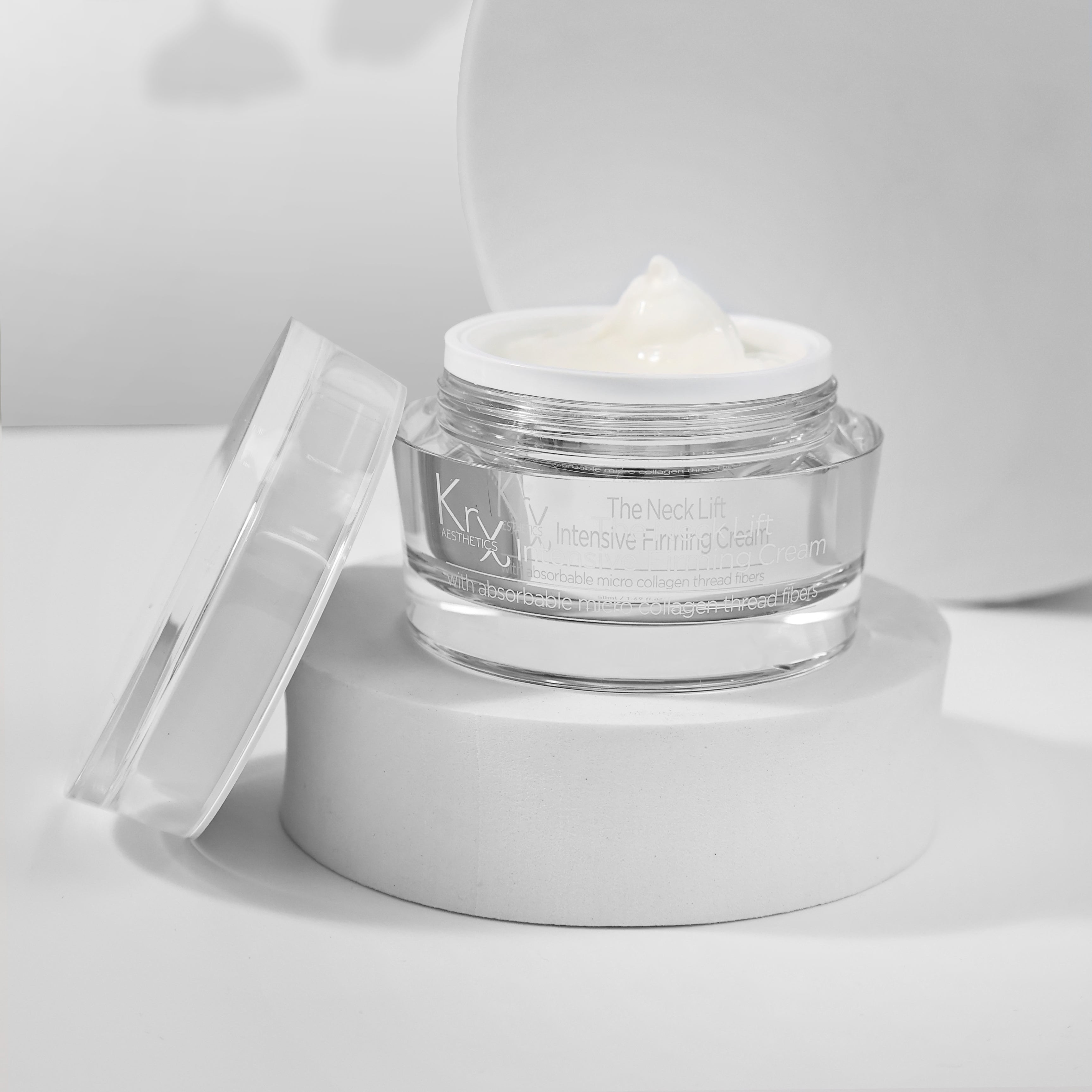Kryolan Professional Make-up cream jar on a white background