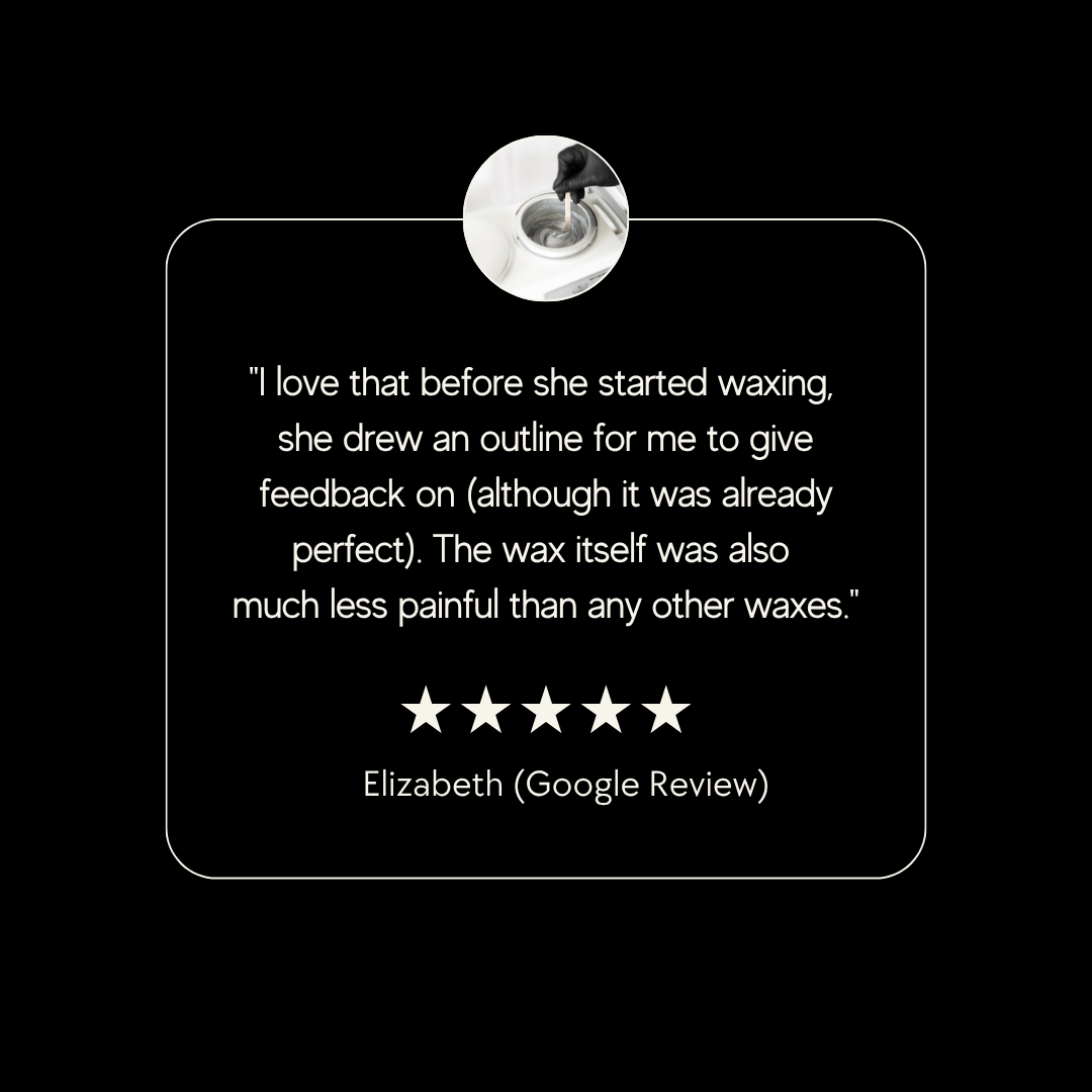 five star rating brow design service auburn hills michigan esthetician
