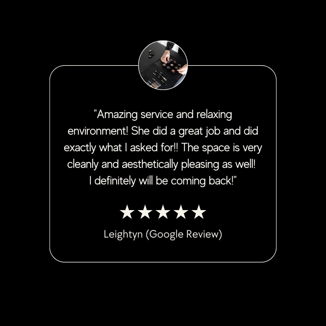 five star rating brow design service auburn hills michigan esthetician
